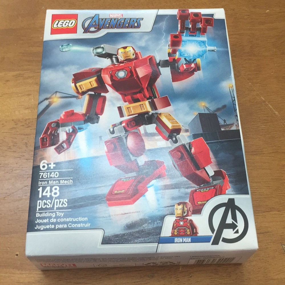 Marvel LEGO avengers 6+ 148 pcs iron man mech